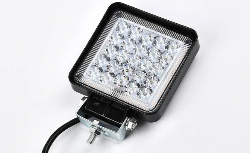 Square Angel Eye LED Car Light Display 2