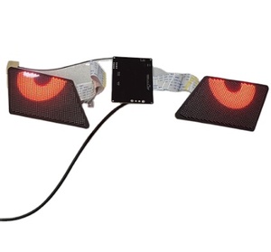 Popular Devil Eye Headlight Car Smart Led Animated Screen Eyes App Control RGB Customized Shape Car Assembly Modification