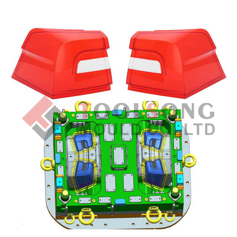 Factory Manufacture Car Light Mold Automotive Lighting Custom Mold Service Car Taillight Tail Light Lamp Components