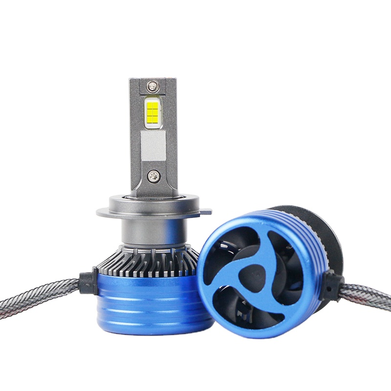 Maidsail New Generation 120W Smart LED Headlights 12V-24V 12000 Lumens Aluminum Material H1/H3/H4/H7/H11/9005/9006/9012 6000k