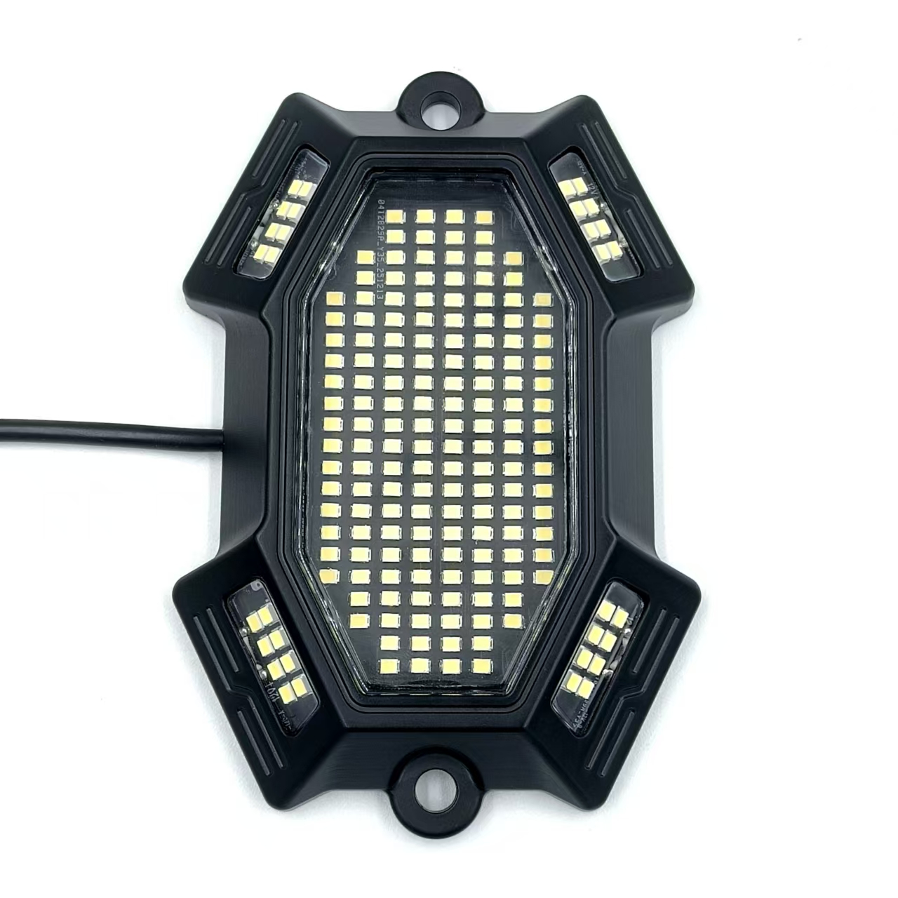 Ultra Bright 184 LEDs Rock Lights IP68 Waterproof Heavy Duty Chassis Light RGBW High Intensity Underglow for Trucks ATV SUV 12V