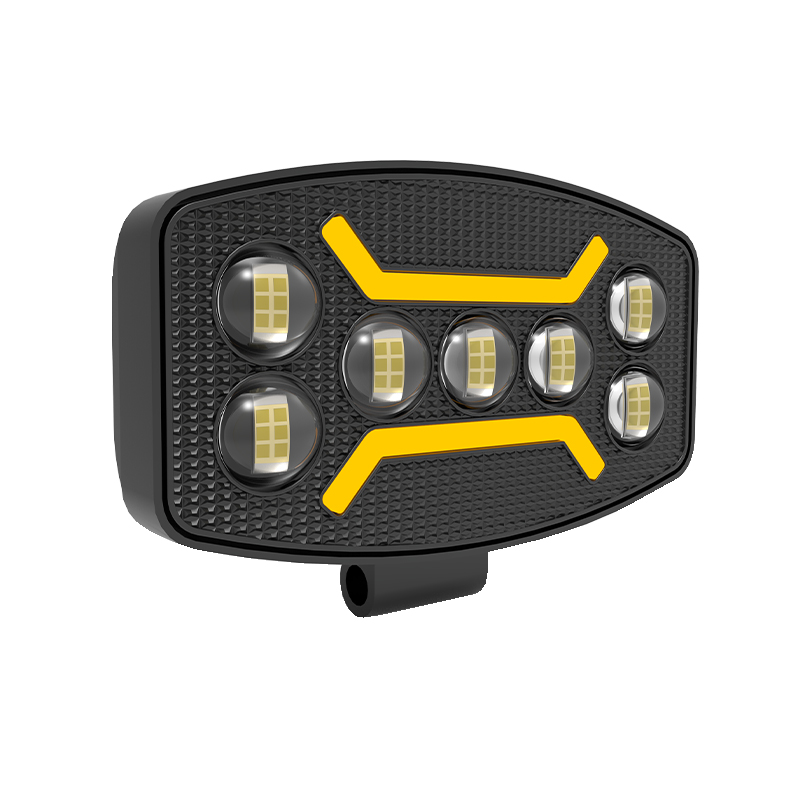Car LED Work Lights Fog/Driving/Spot Light 12V-24V 50W Auxiliary Work Light for Offroad Vehicles Yacht Motorcycle Auto Lighting