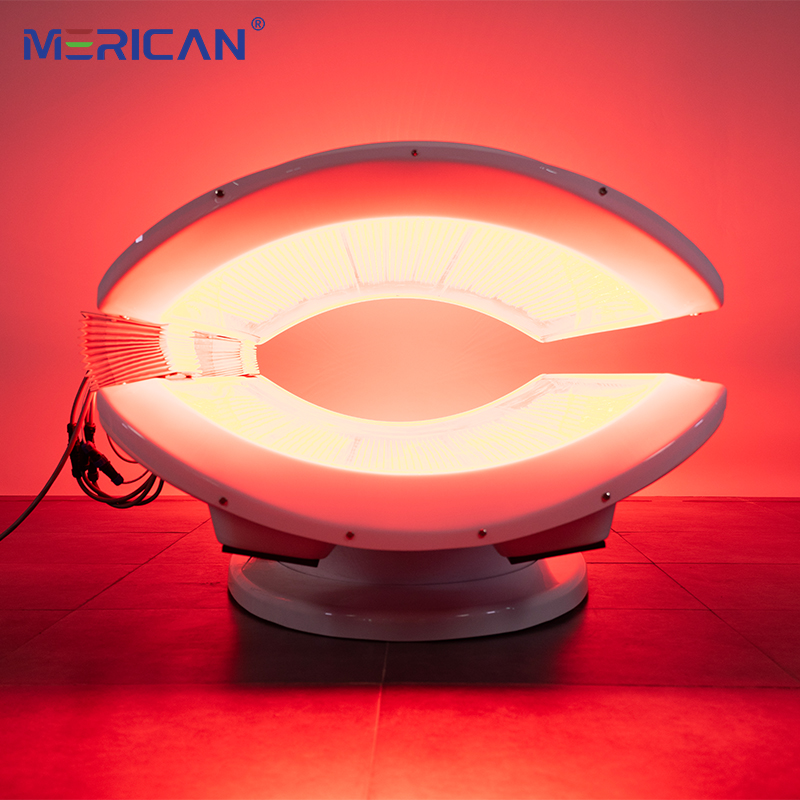 Full Body Commercial Professional LED Light Therapy Bed with Advanced Photobiomodulation Technology