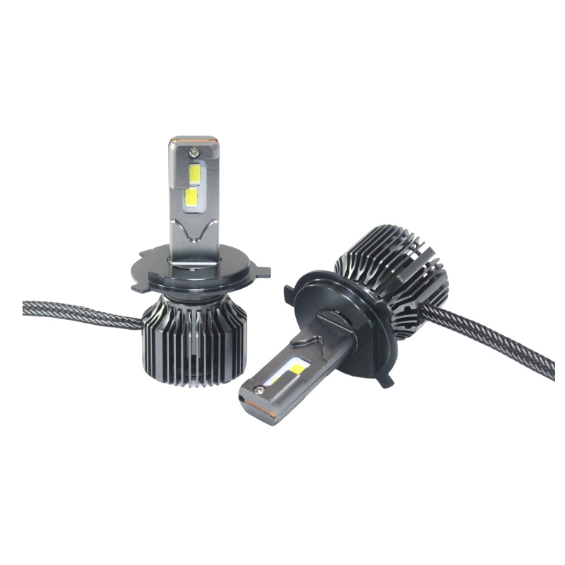 Hot Sale 200W High Power Auto Lighting System New 9005 9006 H11 LED Headlight H4 Car LED Lights 6000k Color Temperature
