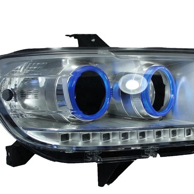 Customized CNC Machining Auto Car Lamp Shells Plastic Turning Painting Clear Polish Optical CNC Prototype Parts