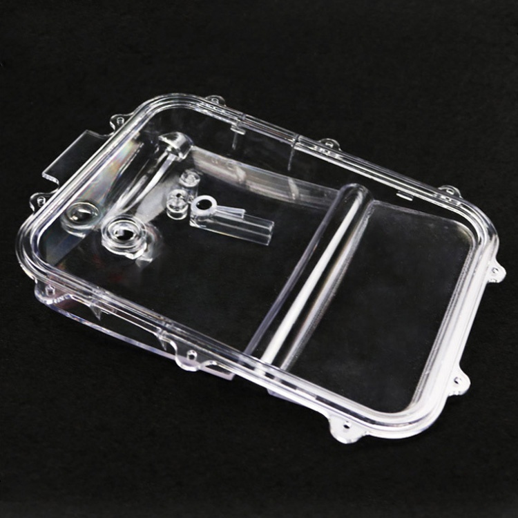 China Factory Acrylic Transparent Auto Car Head Light Taillight Rapid Prototype CNC Milling Machining Service