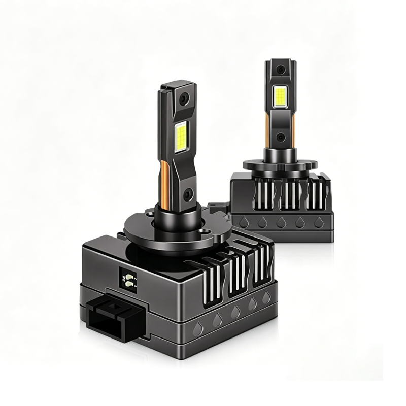 D1S LED Headlights Canbus 1:1 HID Automotive Lighting System Plug&amp;Play Turbo LED Bulb for Car Auto Lamps