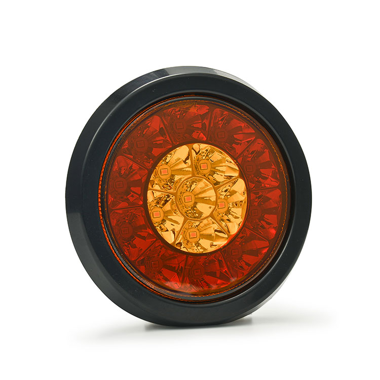 Auto Lighting Systems LED Turn Stop Brake Trailer Tail Lights for RV Truck Dual-Color Suitable for Multiple Vehicle Models
