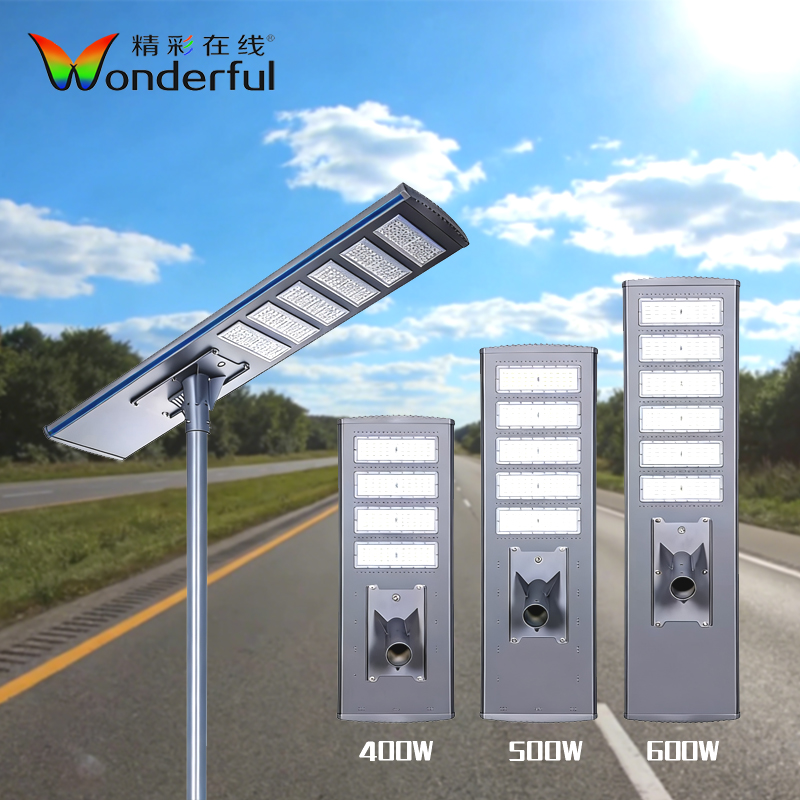 Innovative Solar Panel Street Light with Remote Control for Tourist Attractions