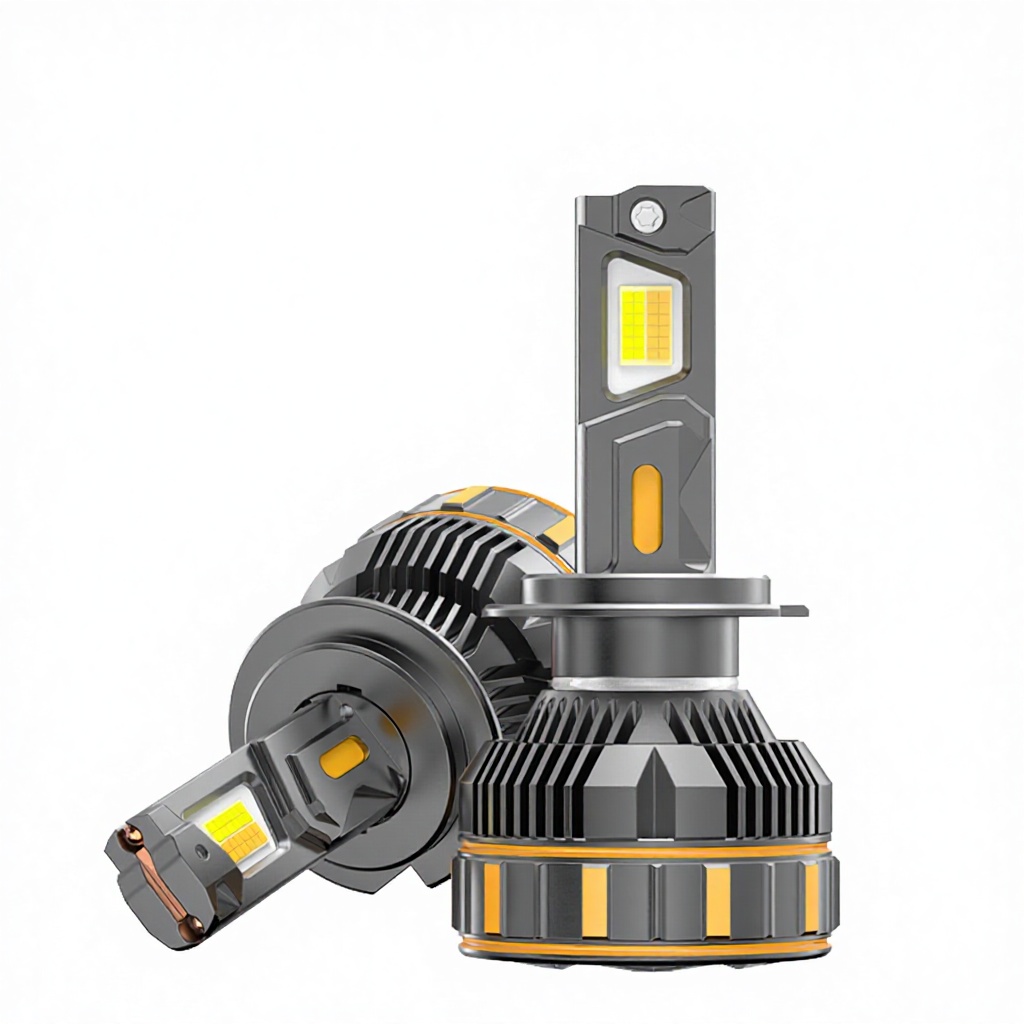 Saiman 200W 100W App Control Car Headlight 3000K-6000K Adjustable Smart AI H1 H4 H7 H11 9005 9006 H13 Led Lamp Car Headlight