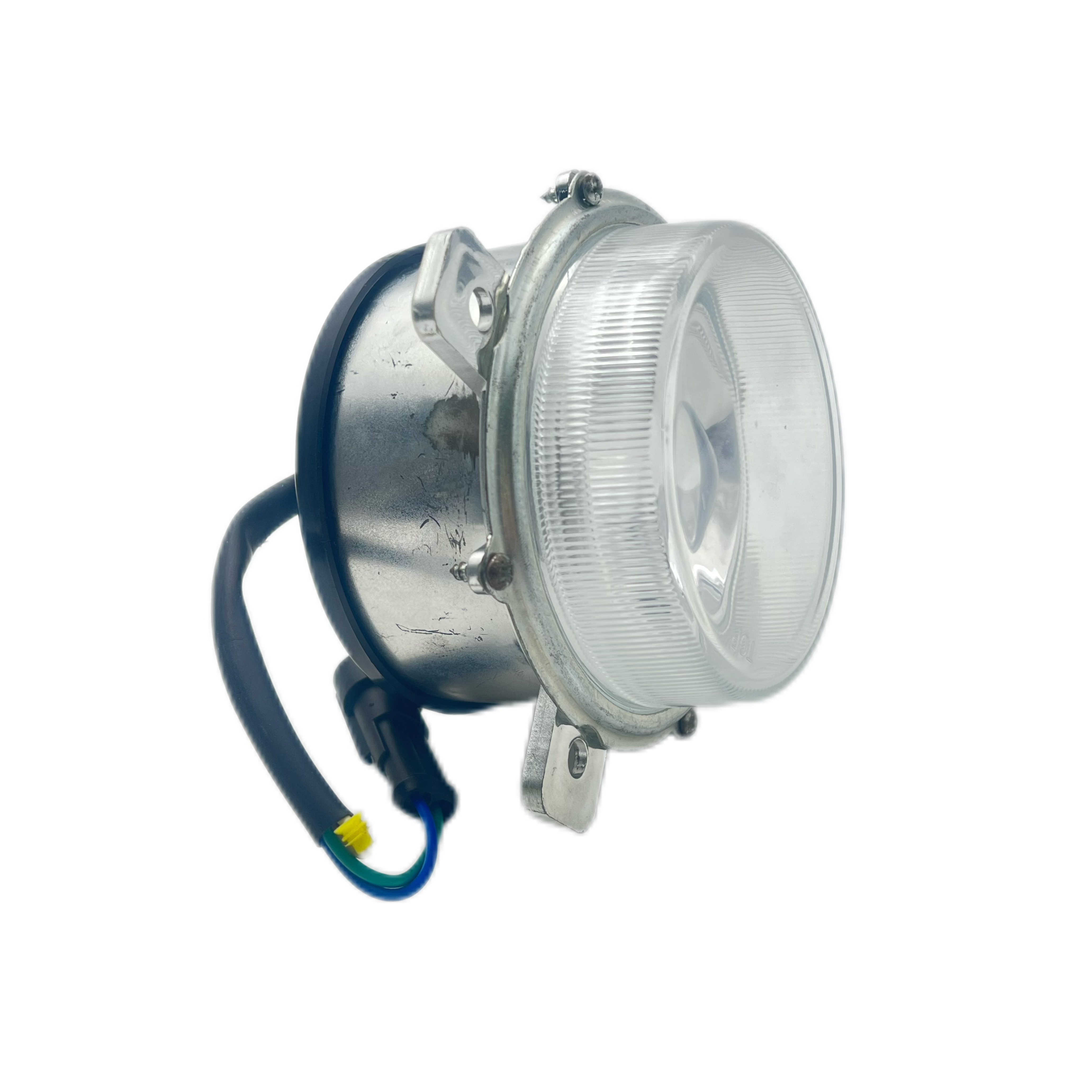 High Brightness 100mm LED Lens Headlights Energy Saving High Low Beams for Sanitation Vehicle 6000k Color New Condition