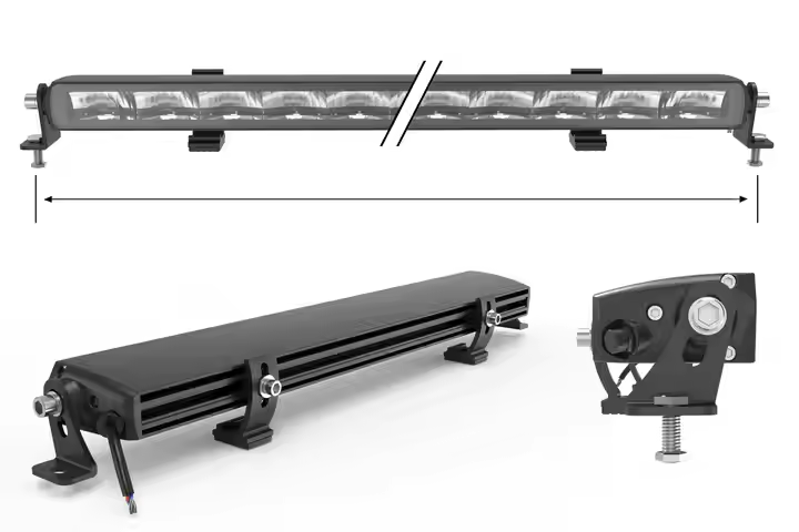 Boutique High Intensity LED Light Bar Combo Energy Efficient Waterproof Design for Jeep/Truck/Off-road