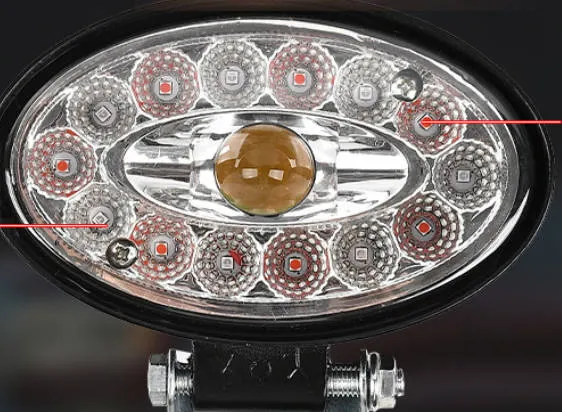Elliptical Motorcycle Light LED Car Light