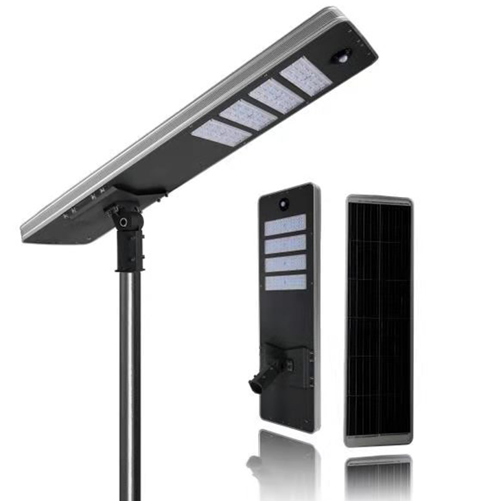 Advanced Technology Waterproof Ip65 120w 160 Lumens Road All in One Solar Led Street Light Hot Sale