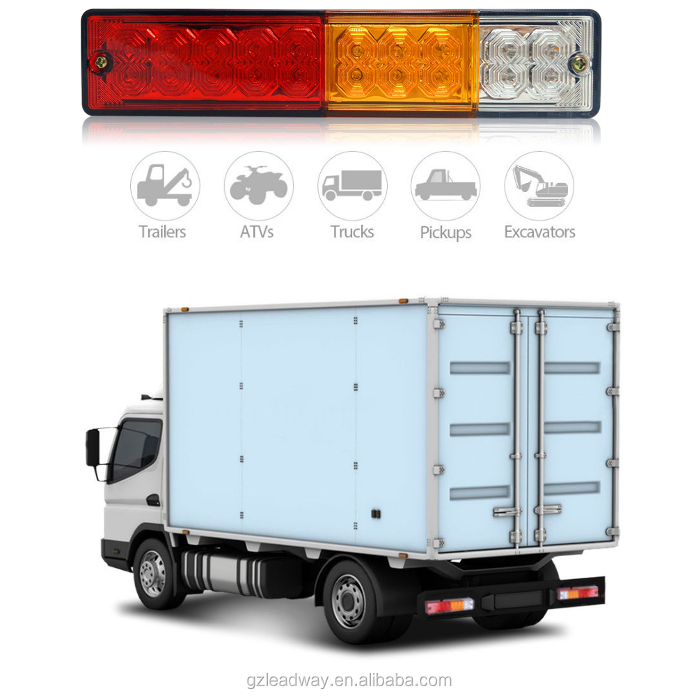 12V LED Lights Indicator Reverse Combination - 10