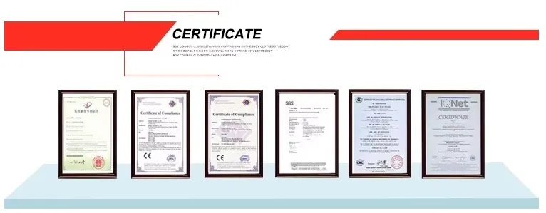 Product Certifications