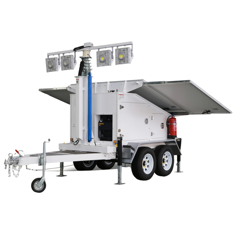Rigorously Tested Movable Light Tower Solar Innovative Technology Solar Mobile Light Tower