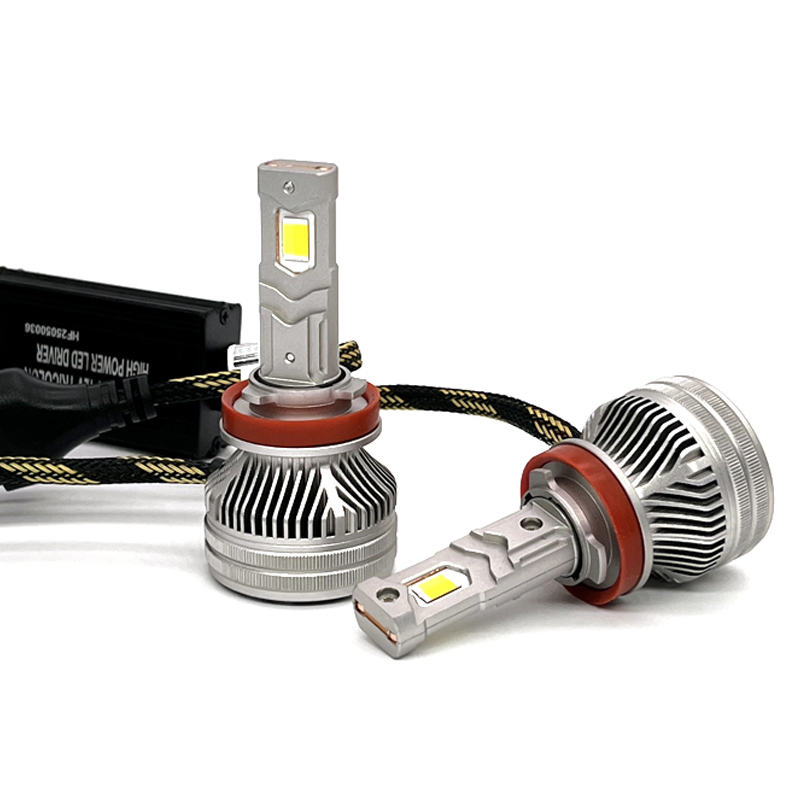 Customized Led Super Bright Smart Led Bulb Wifi 75W H4 Led Headlights for Car Dual Colors Flash App Control Led Car Headlight