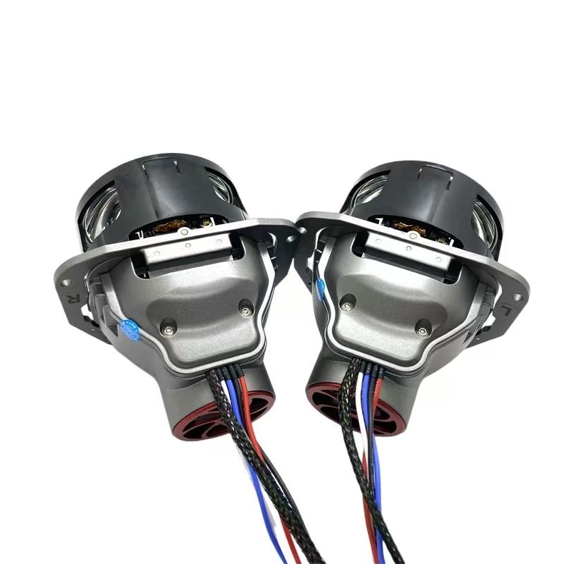 New AFS Adaptive Front-lighting System 3.0 Inch Bi-LED Laser Projector Lens 12V White 6000K 8000 Lumens for High-End Cars
