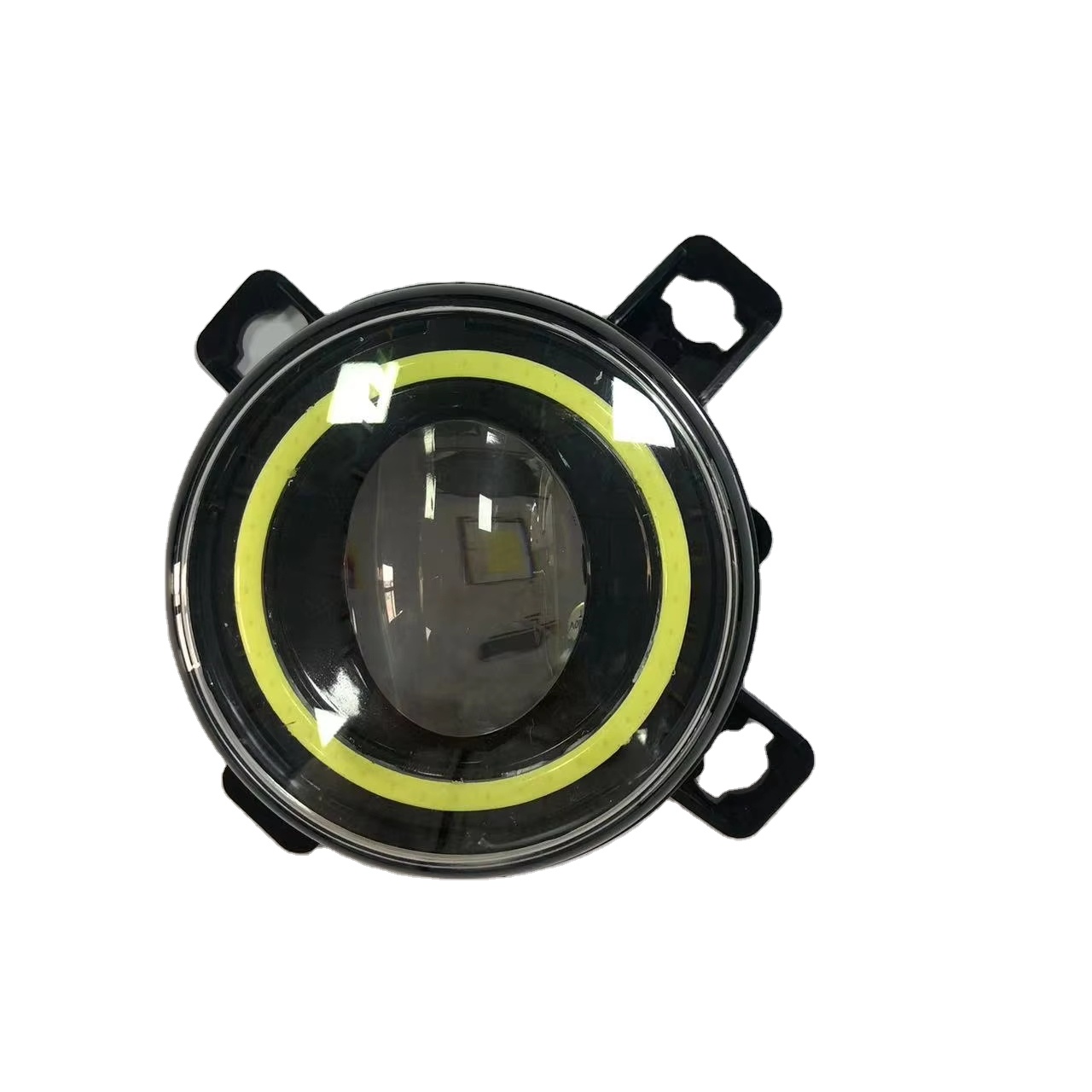OEM ODM Custom Led Fog Driving Light with Dual Color White Amber Lights Benz Fog Lamp Auto Parts