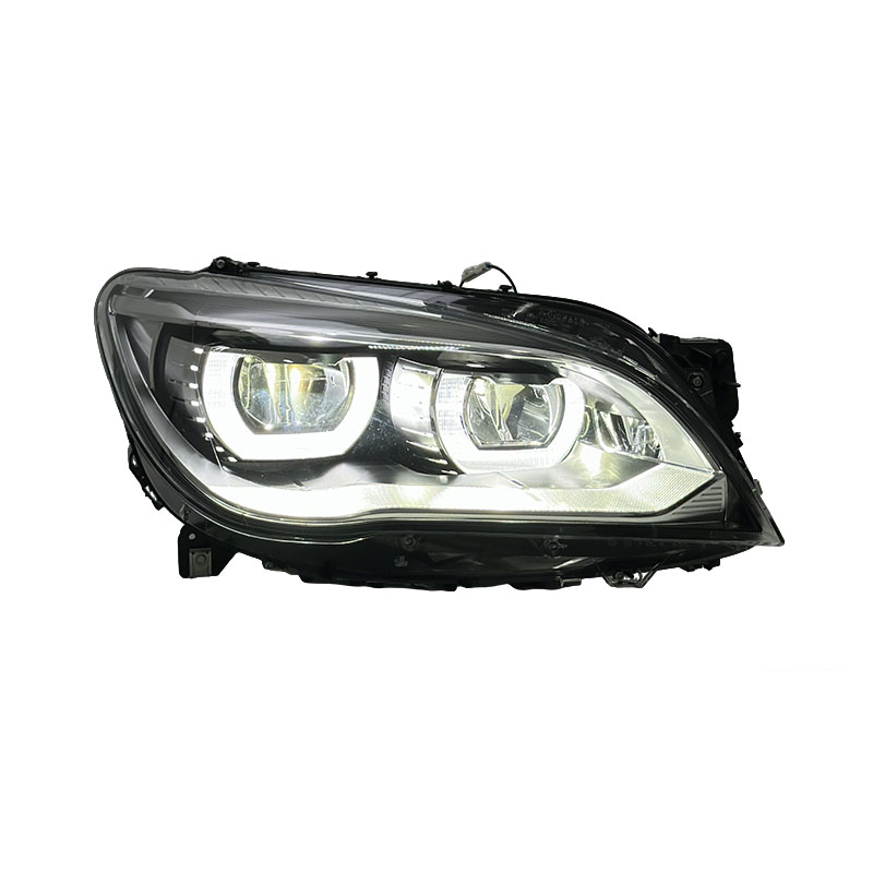 SJC Auto for BMW 7 Series M7 F01 F02 Angel Eyes Headlight 2013-2015 Auto Adaptive High Low Beam Front Lights Factory Direct