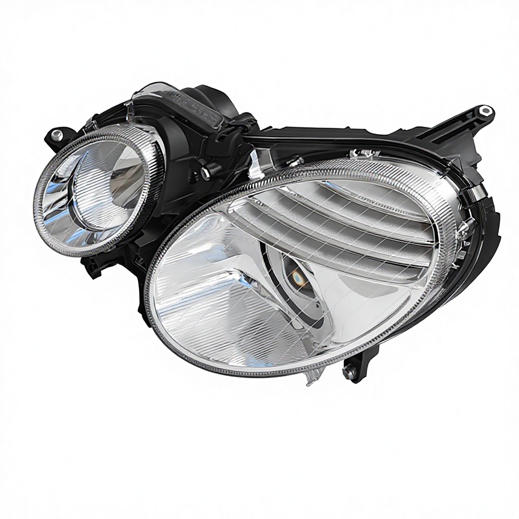 High Brightness Clear Lens Headlight for Mercedes Benz W211 E180 E200 E260 E300 Enhance Night Driving Safety Headlight