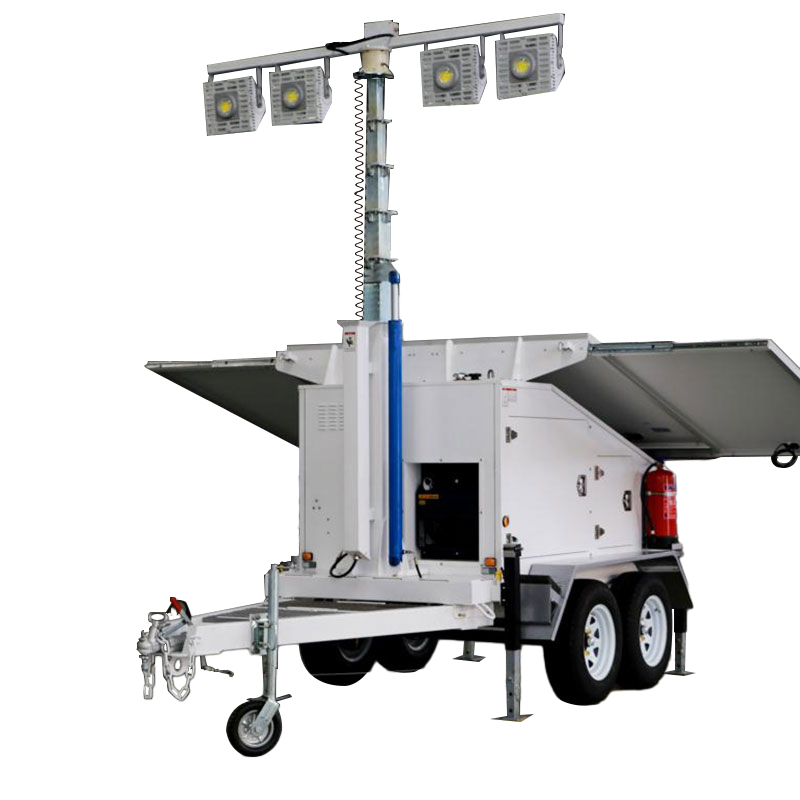 Rigorously Tested Movable Light Tower Solar Innovative Technology Solar Mobile Light Tower