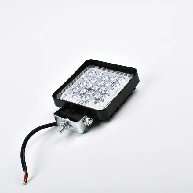 Cross-Border Engineering Maintenance Mechanical Vehicle Front Headlights Color Modification LED Electronic Elliptical Motorcycle Lights