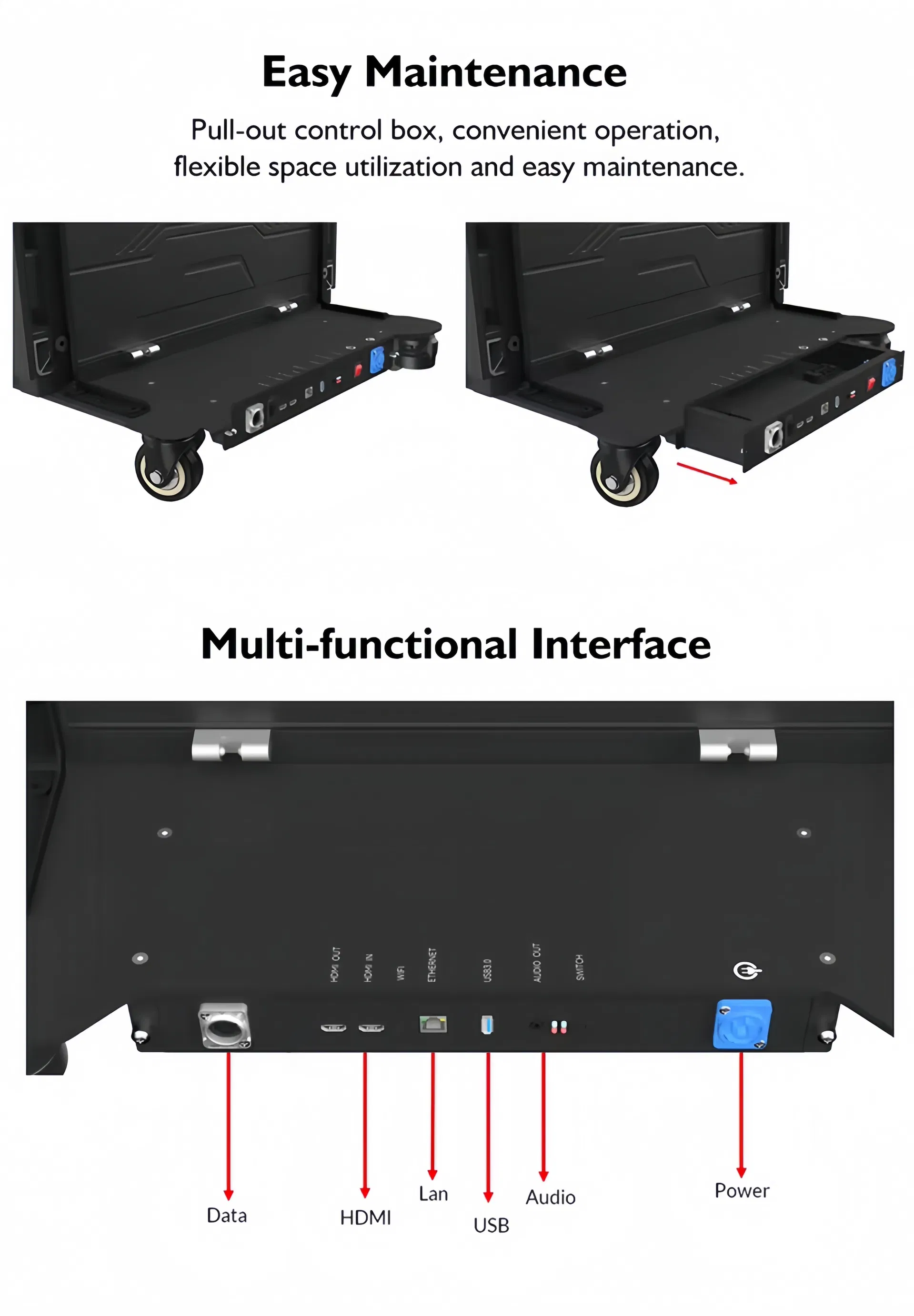 Versatile LED Poster Screen for Dynamic Advertising Solutions
