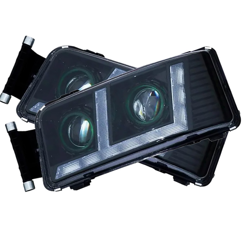 China Heavy Truck Heavy Dump Truck Full LED Headlight LED Fog Light Assembly 811w25101-6017