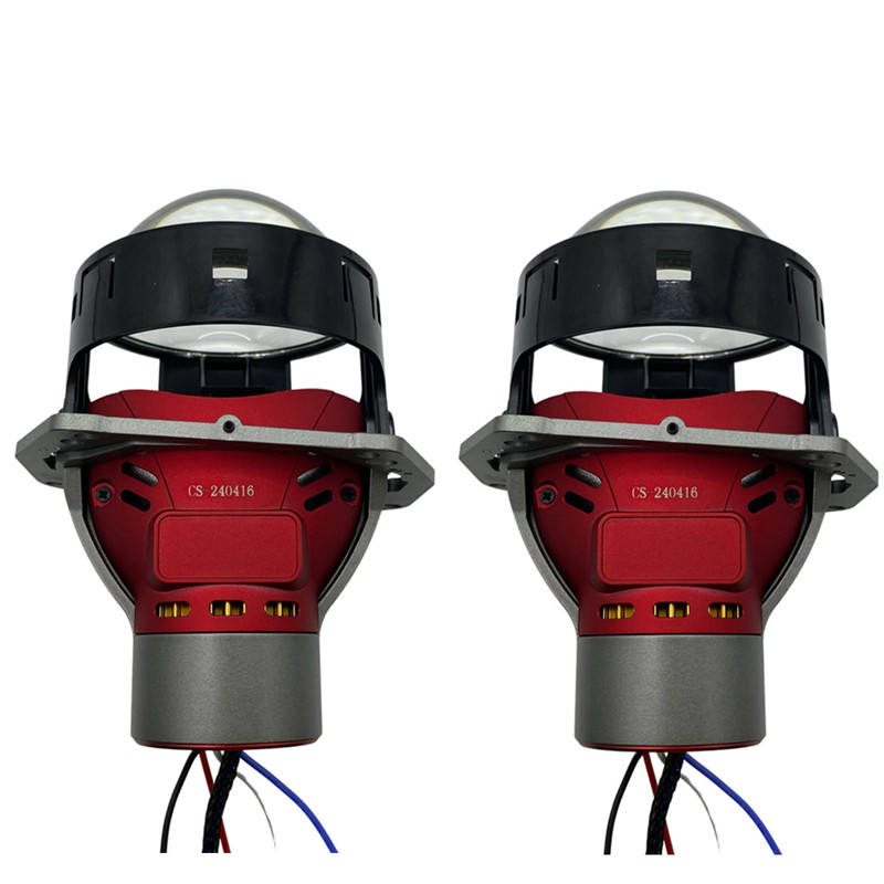 New AFS Adaptive Front-lighting System 3.0 Inch Bi-LED Laser Projector Lens 12V White 6000K 8000 Lumens for High-End Cars