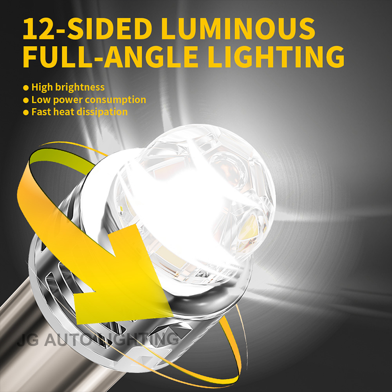 OEM ODM Auto Lighting System Led Headlight 1157 Led Canbus 1156 Canbus P21w Led Bulbs for Turn Signal Light