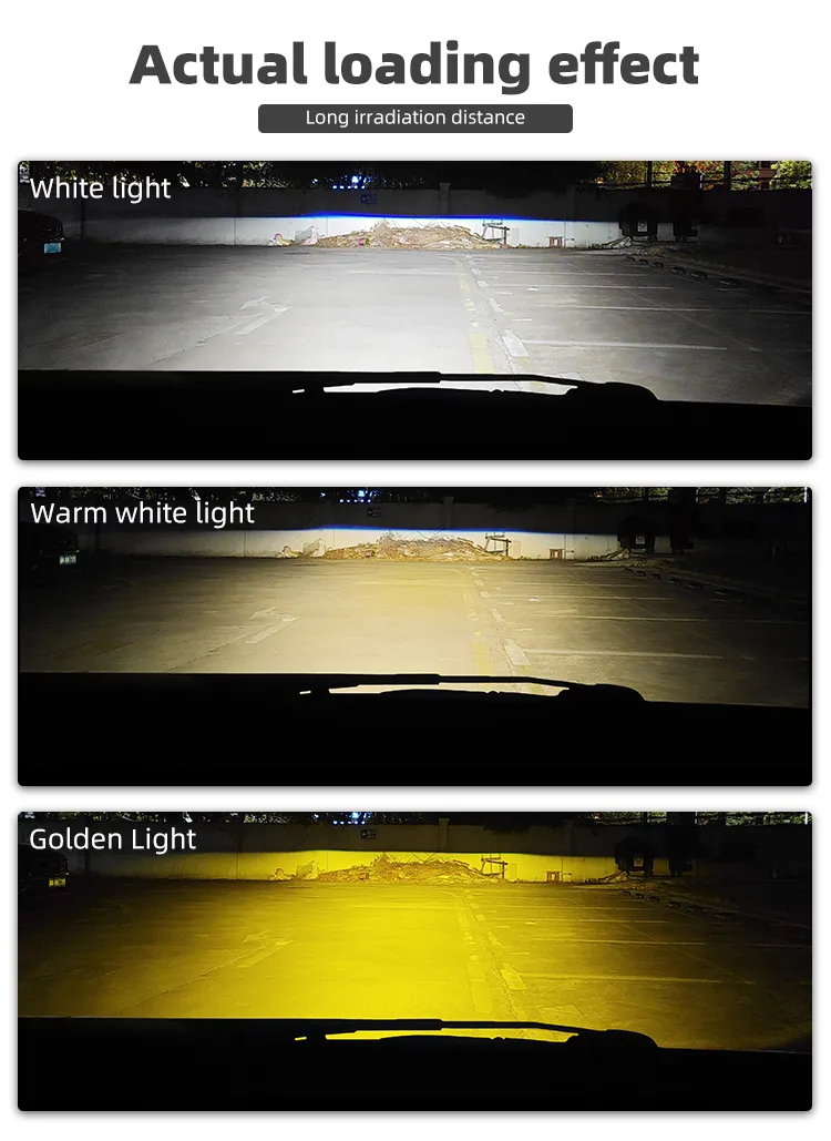 80W 2-Inch White Fog Lamp - Efficient Fog Light Solution