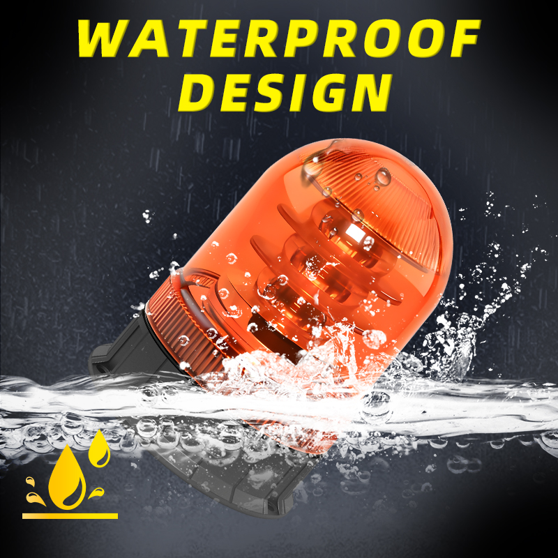 Hot Selling Heavy Duty Amber LED Strobe Warning Light for Vehicle Roof Top Agricultural Machinery Light Waterproof for Truck