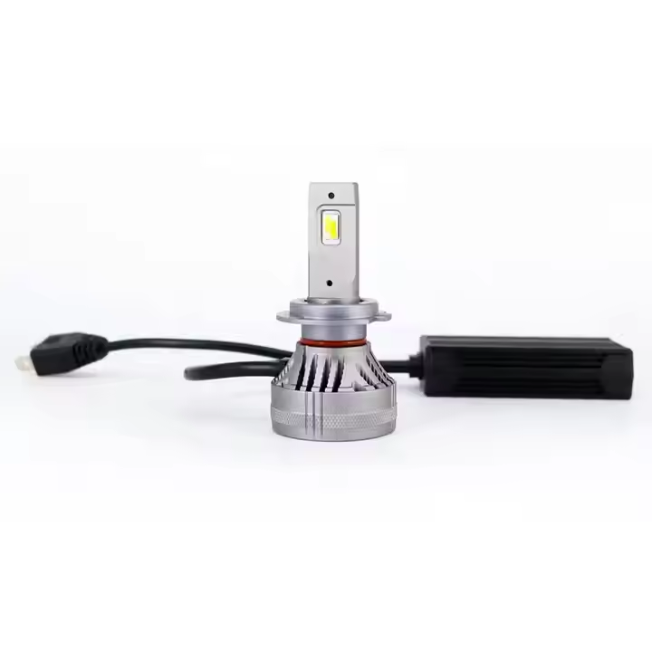 LANSEKO Super Bright 6000LM 30W ST1 H7 H11 9005 9006 9012 App Control Smart LED Headlight Bulbs With Cooling Fan for Car