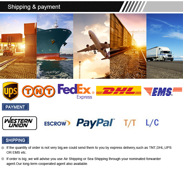 Shipping and Payment Methods