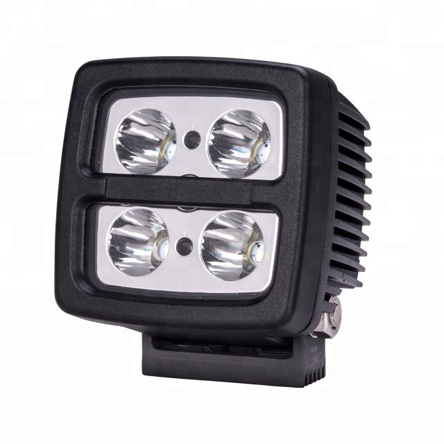 40W Heavy Duty Driving Light Spot Lamp ATV Offroad SUV Truck 12V 24V LED Work Lights