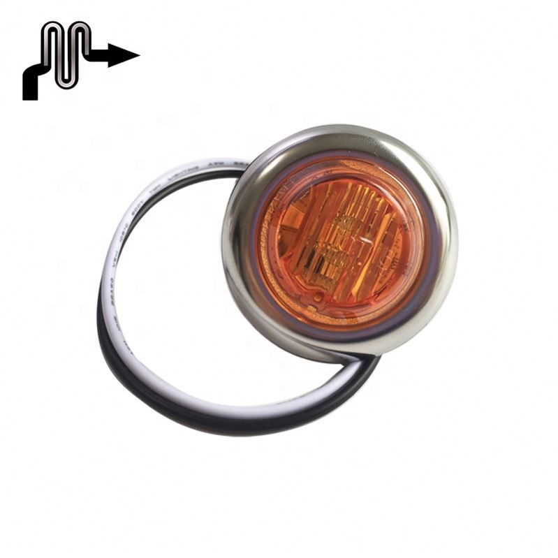 New Heavy-Duty LED Light 12v for Outdoor Site &amp; Trailer Truck Lighting Round Side Work Scene Lighting