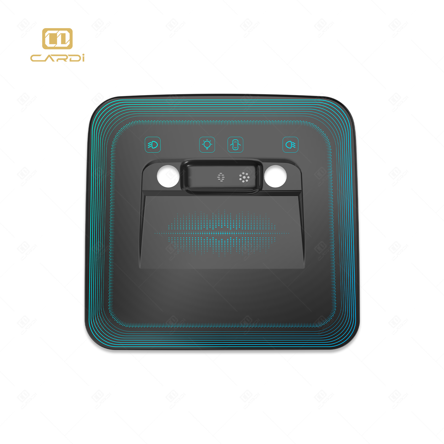 CARDI Smart Roof Light D20 Universal Ambient LED with APP Control for Car Interior Atmosphere Enhancement 12V