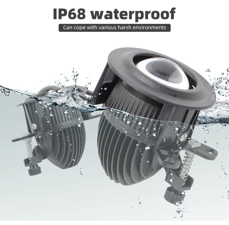 80W 2-Inch White Fog Lamp - Efficient Fog Light Solution