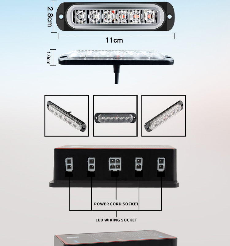 LED Front Grill Lights