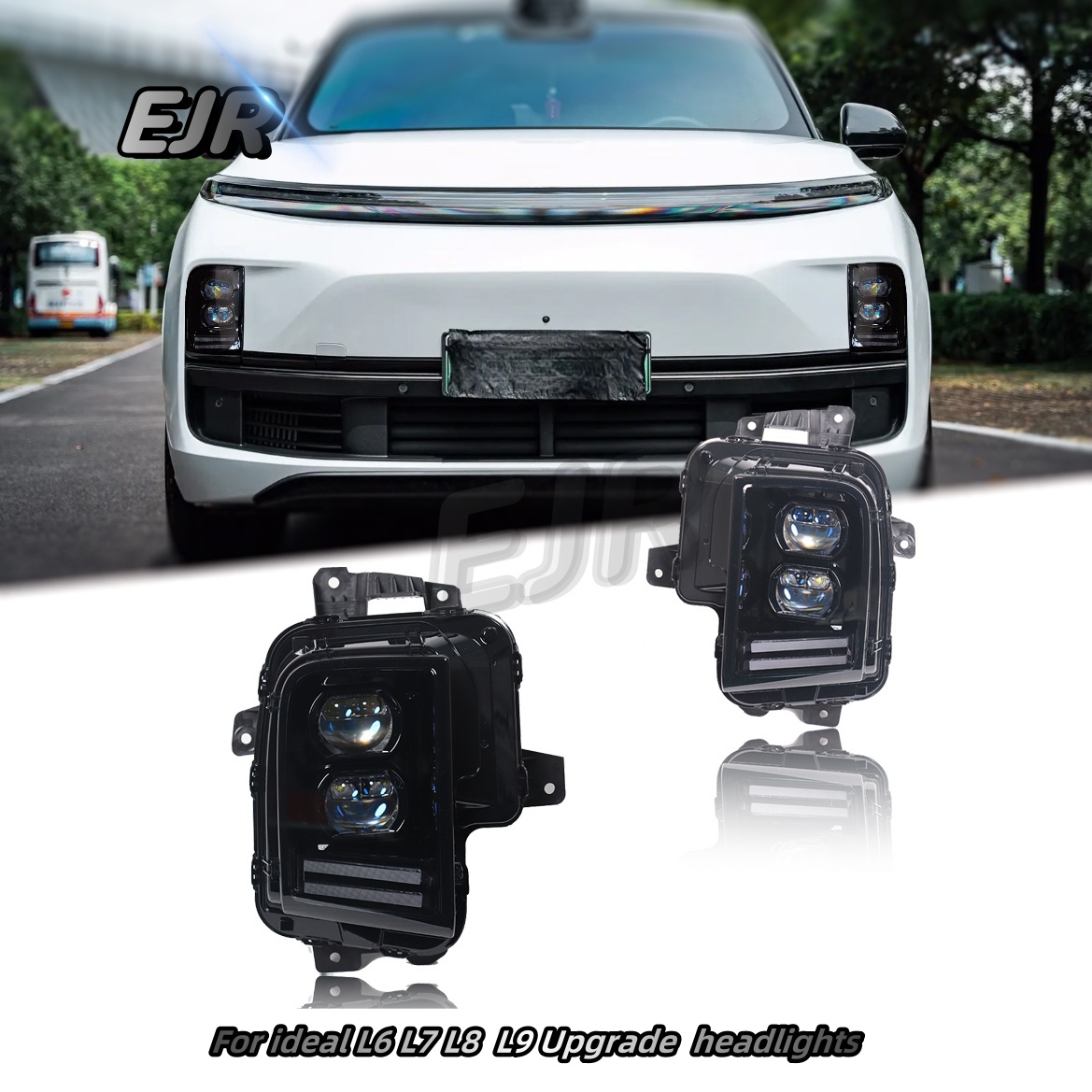 For LiXiang Ideal L6L7/L8/L9 Adaptive Headlight Assembly Upgrade and Modification Follow up Steering Laser Headlight
