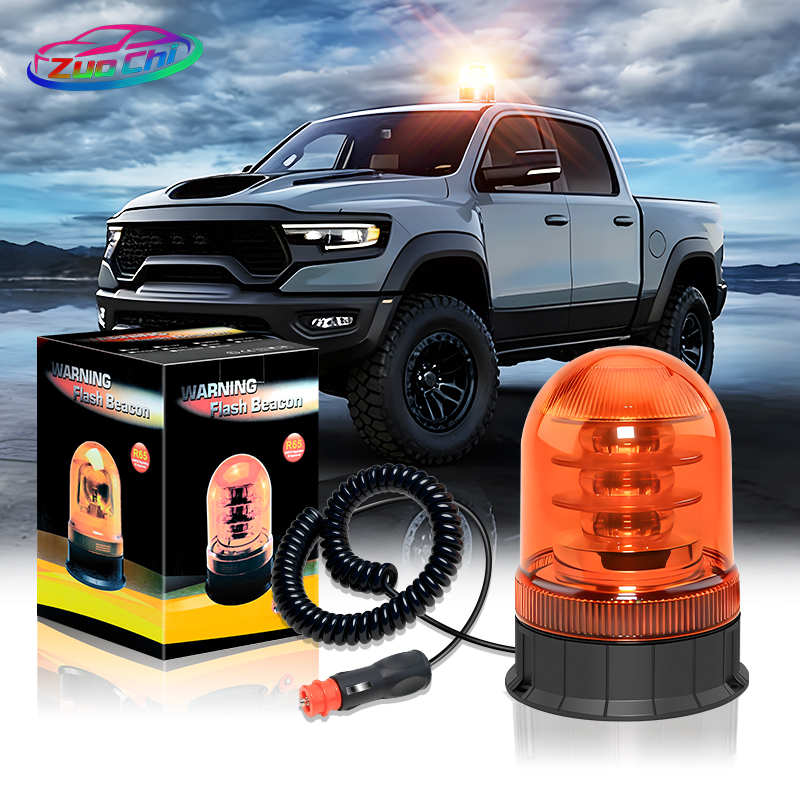 Hot Selling Heavy Duty Amber LED Strobe Warning Light for Vehicle Roof Top Agricultural Machinery Light Waterproof for Truck