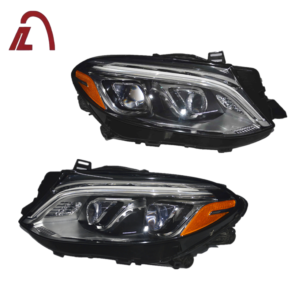 US Version Headlight Manufacturer LED 12V Auto Lighting Systems for Mercedes Benz GLE166 W166 Headlight 2015-2018 Led for Car