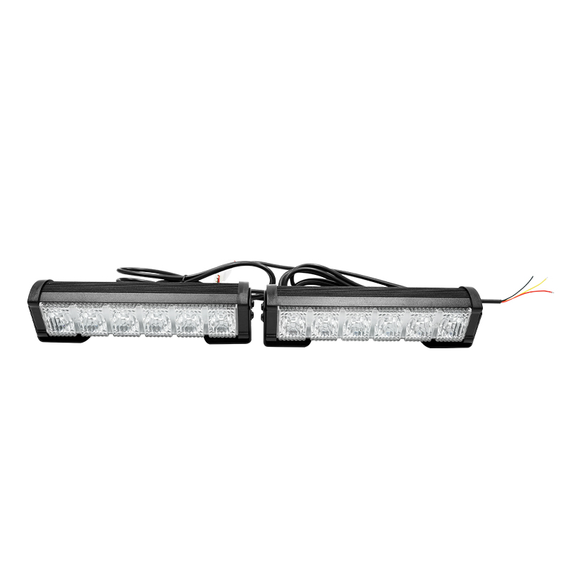 New Security Car Strobe Light Red Blue Amber LED Warning Light Flash Mode Emergency Vehicle Truck Light IP65 Waterproof 12V/24V