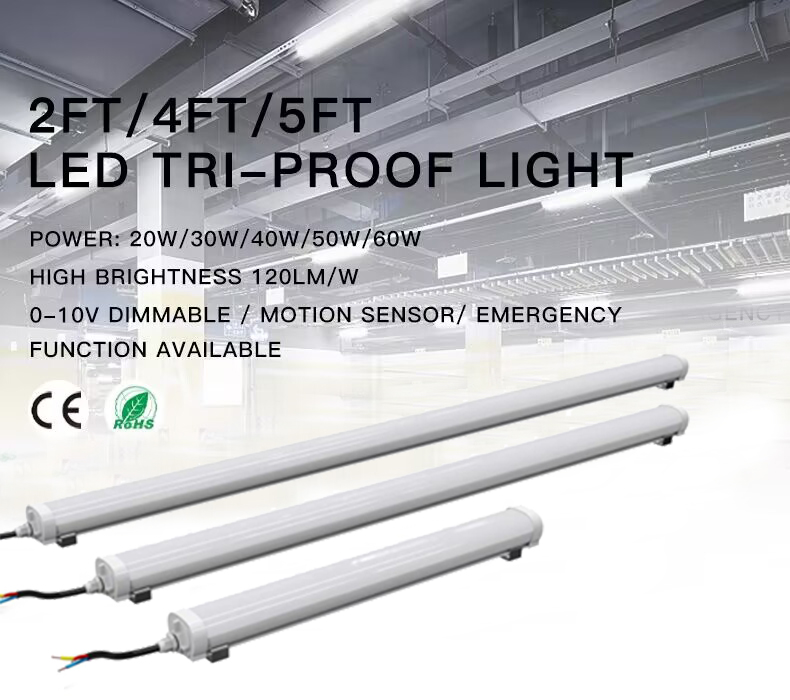 LED Tri-proof Light Detail 1