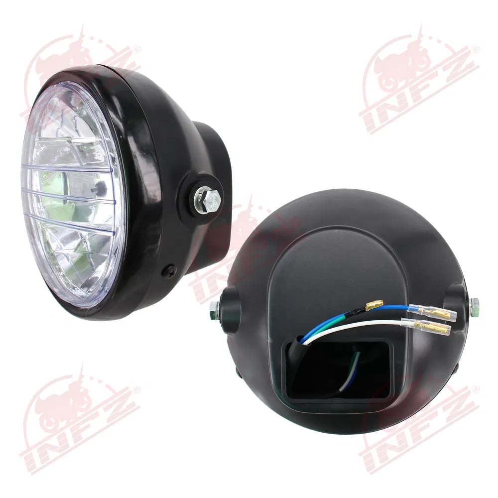 Motorcycle LED Front Light Manufacturing Bajaj CT100 12V 35W Headlamp