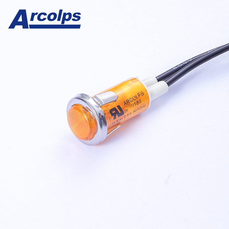 LED Indicator Lamp Low Energy For Electronic Circuits Status Monitoring Multiple Colors Clear Blue High Visibility Volts