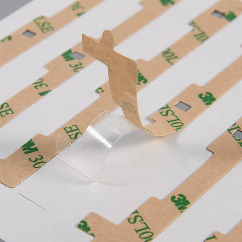 Custom 0.17mm 3m 300lse 9495le Pet Double Sided Tape Rolls 6.5mm X 55m Transparent Led Tape Light for High Temperature Tape