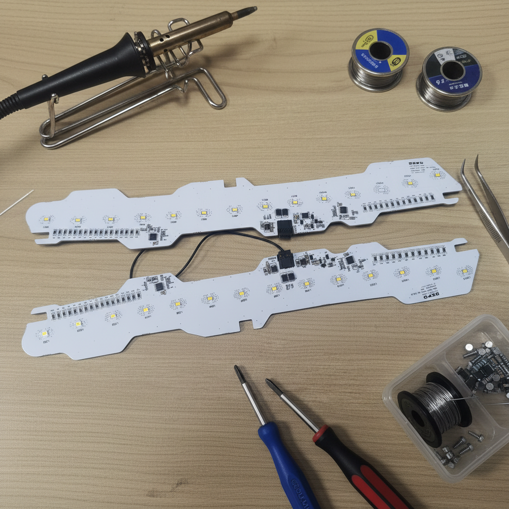 Automotive LED Driver PCBA Assembly | OEM PCB Manufacturing for Car Headlight System